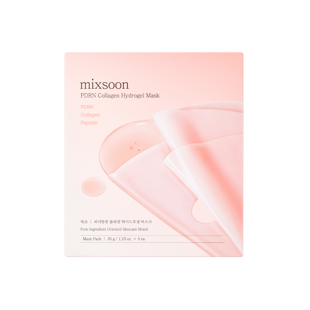 mixsoon PDRN Collagen Hydrogel Mask Set 35g x 5 sheets
