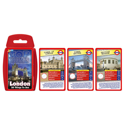 Top Trumps London 30 Things To See Card Game