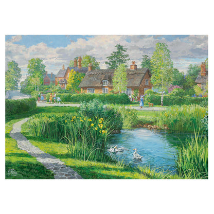 Falcon de luxe Riverside Cottages Puzzles 2 x 500 Piece