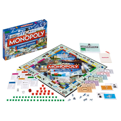 Monopoly Board Game Cardiff Edition