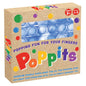 Cartamundi Poppits Blue Tie Dye Octagon Sensory Toy