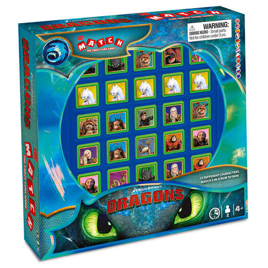 Dragons Top Trumps Match The Crazy Cube Game