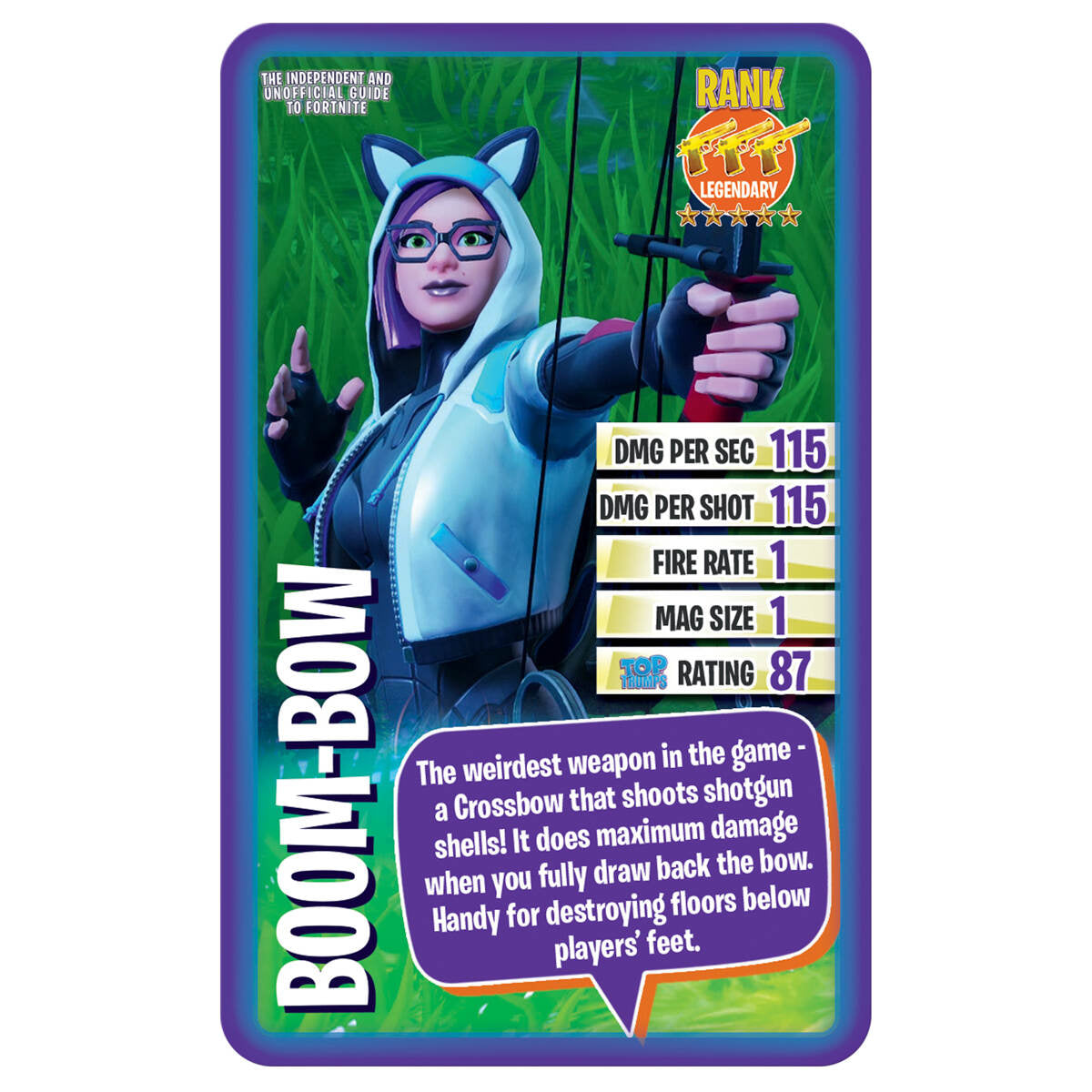 Top Trumps The Independent and Unofficial Guide to Fortnite Card Game