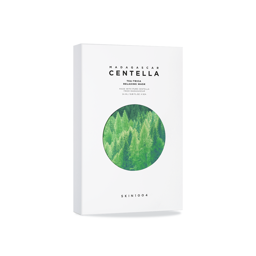 SKIN1004 Madagascar Centella Tea-Trica Relaxing Mask Set 24ml x 5 sheets