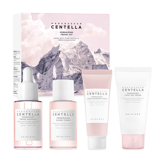 SKIN1004 Madagascar Centella Poremizing Travel Kit 4 pcs