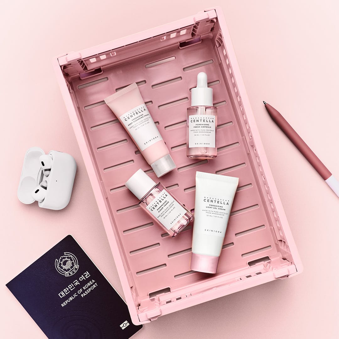 SKIN1004 Madagascar Centella Poremizing Travel Kit 4 pcs