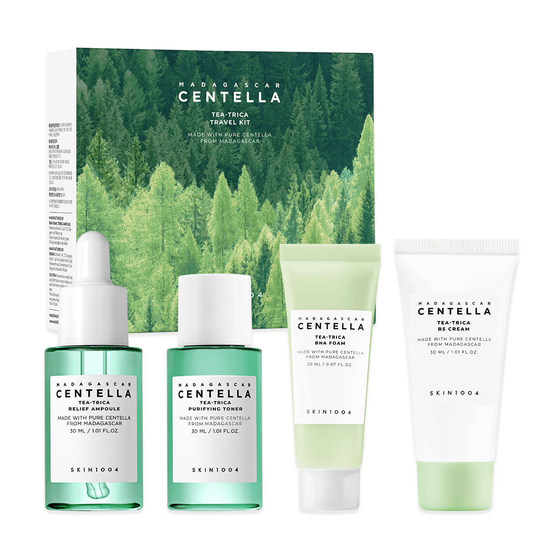 SKIN1004 Madagascar Centella Tea-Trica Travel Kit 4 pcs