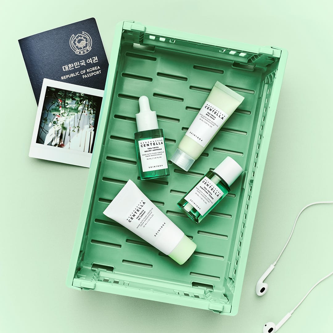 SKIN1004 Madagascar Centella Tea-Trica Travel Kit 4 pcs