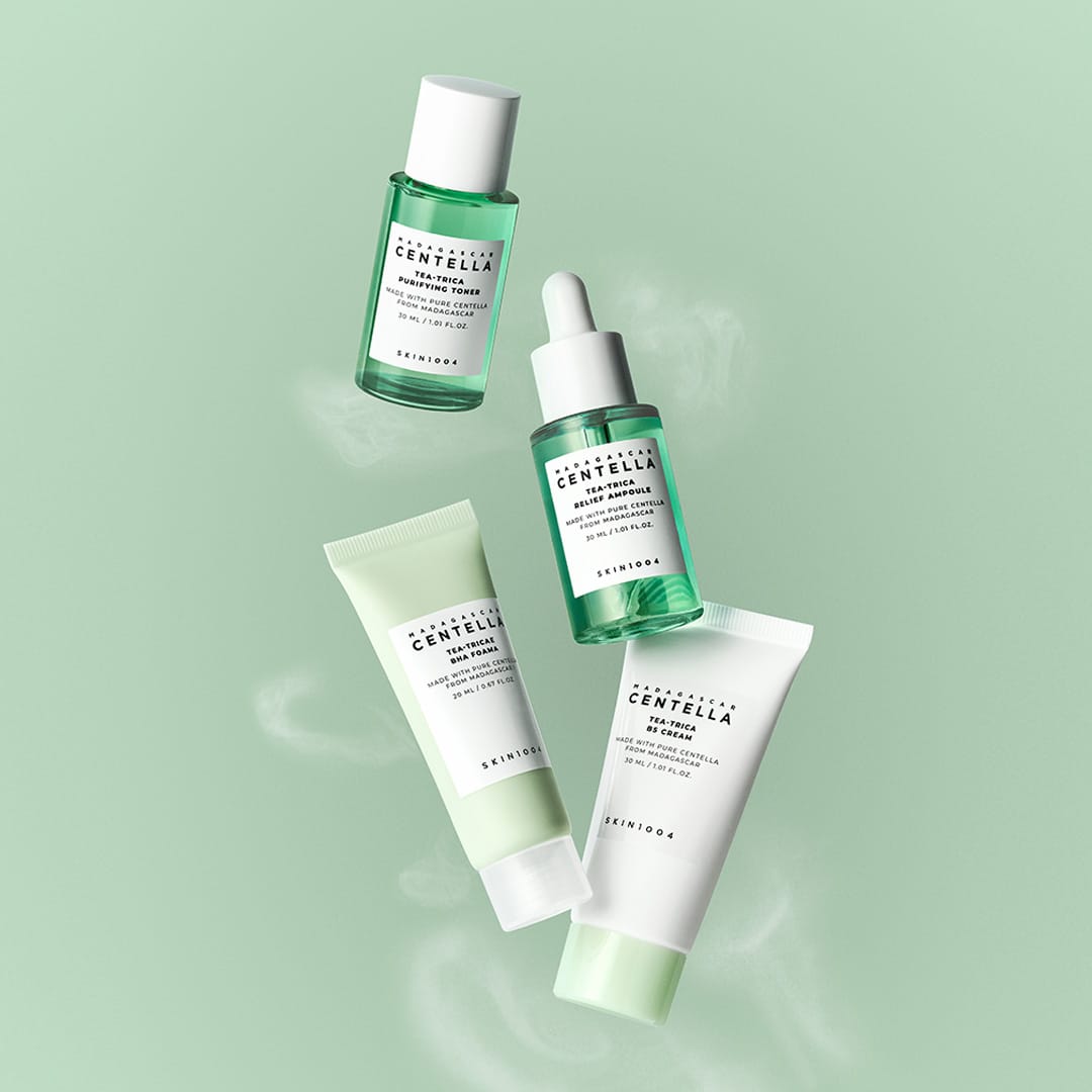 SKIN1004 Madagascar Centella Tea-Trica Travel Kit 4 pcs