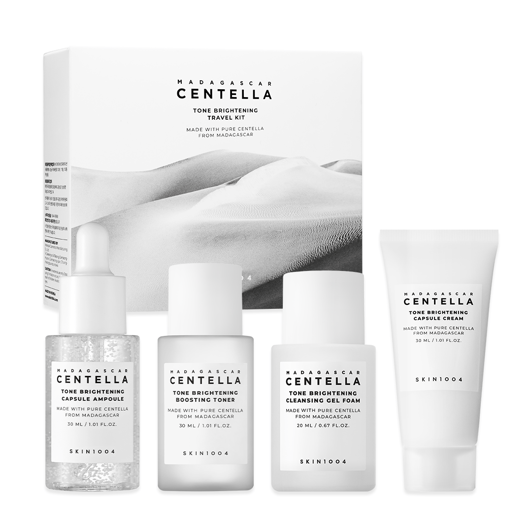 SKIN1004 Madagascar Centella Tone Brightening Travel Kit 4 pcs