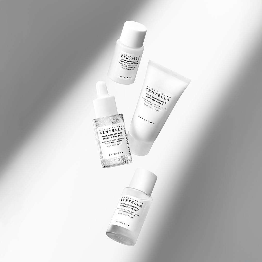 SKIN1004 Madagascar Centella Tone Brightening Travel Kit 4 pcs