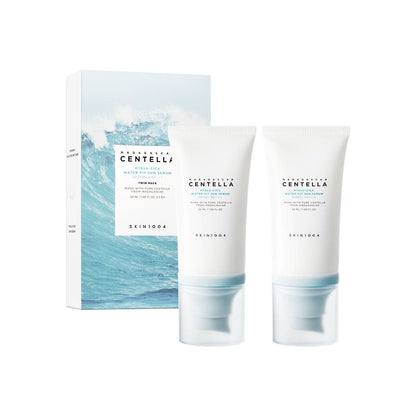 SKIN1004 Madagascar Centella Hyalu-Cica Water-Fit Sun Serum Twin Pack 50ml x 2 pcs