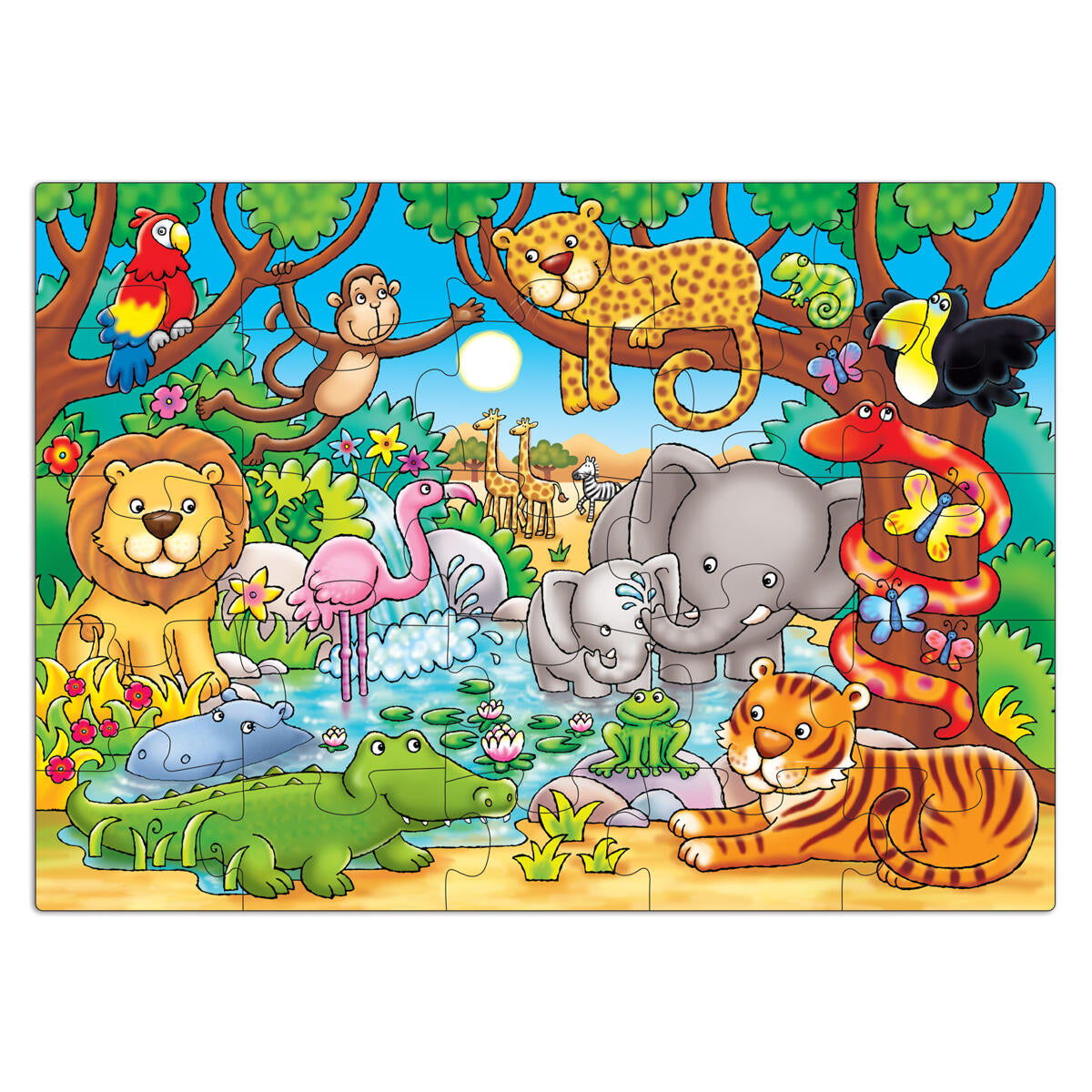 Orchard Toys Who's In The Jungle? Jigsaw Puzzle