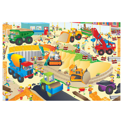 Galt Giant Floor Puzzle Construction Site
