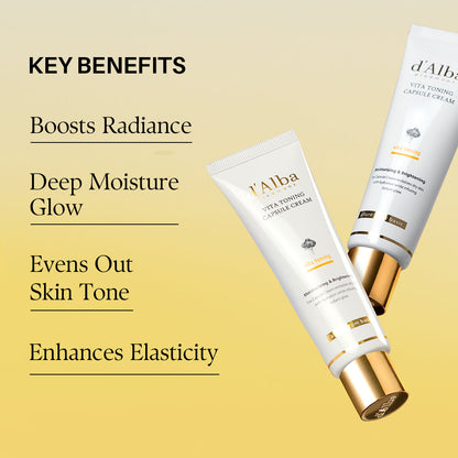 d'Alba Vita Toning Capsule Cream Tube 55g