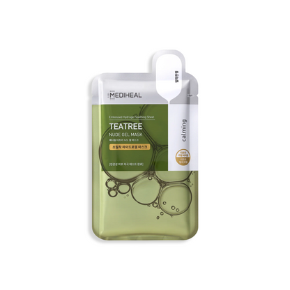 MEDIHEAL Teatree Nude Gel Mask Set 30ml x 10 sheets