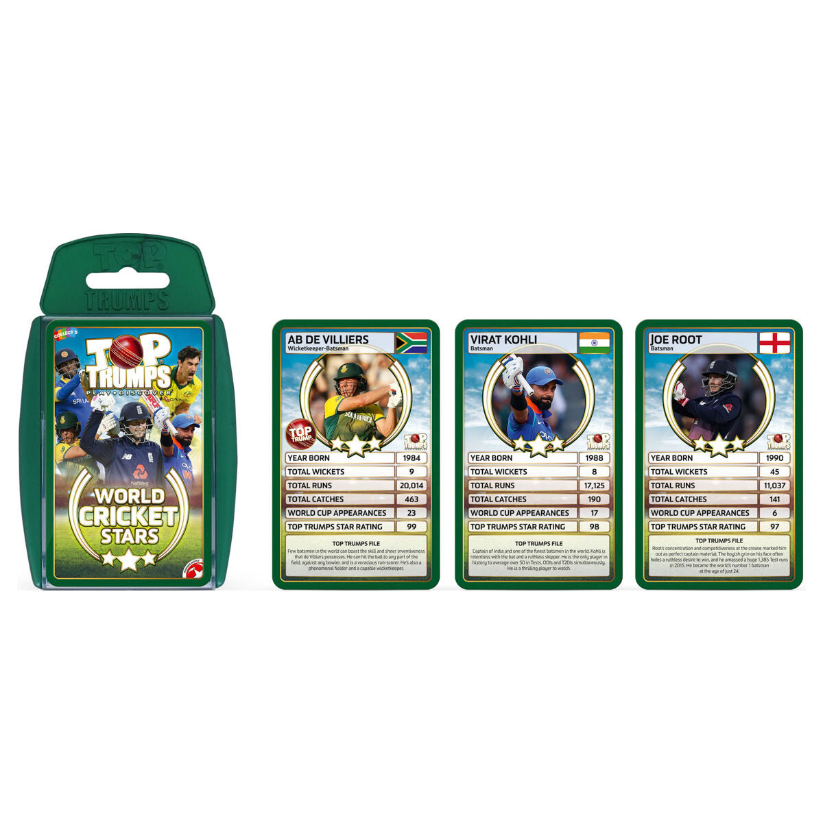 Top Trumps World Cricket Stars Card Game