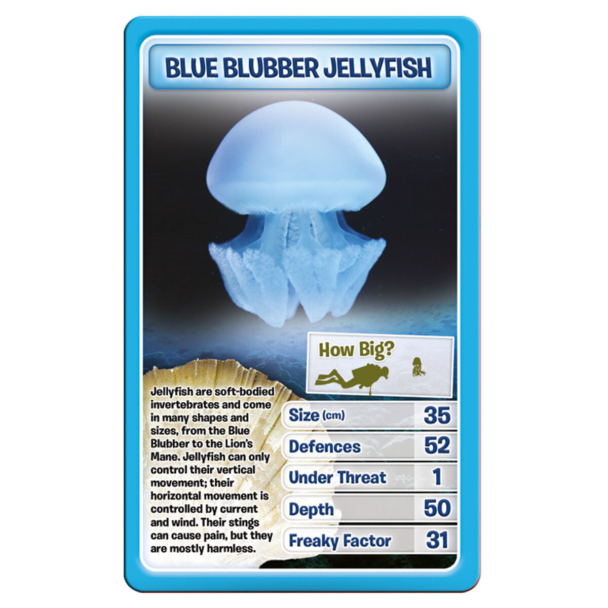 Top Trumps Creatures of the Deep Card Game