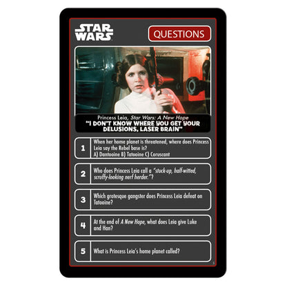 Star Wars Top Trumps Quiz Card Game