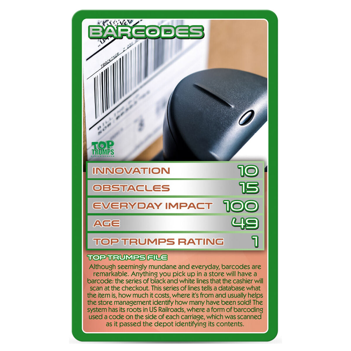 Top Trumps STEM: Terrific Technology Card Game