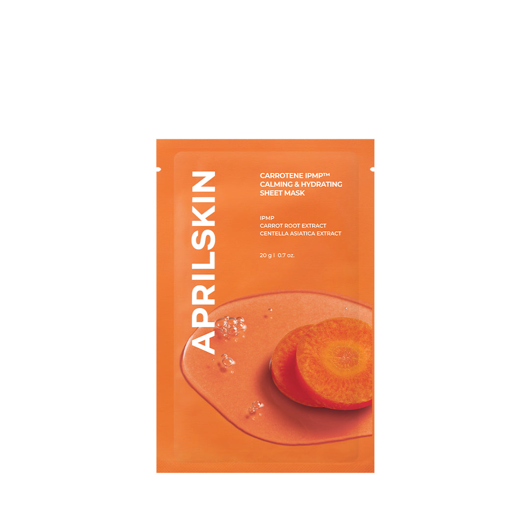APRILSKIN Carrotene IPMP Calming & Hydrating Sheet Mask 20g