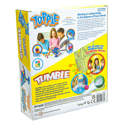 Goliath Topple + Tumble 2 in-1 Game
