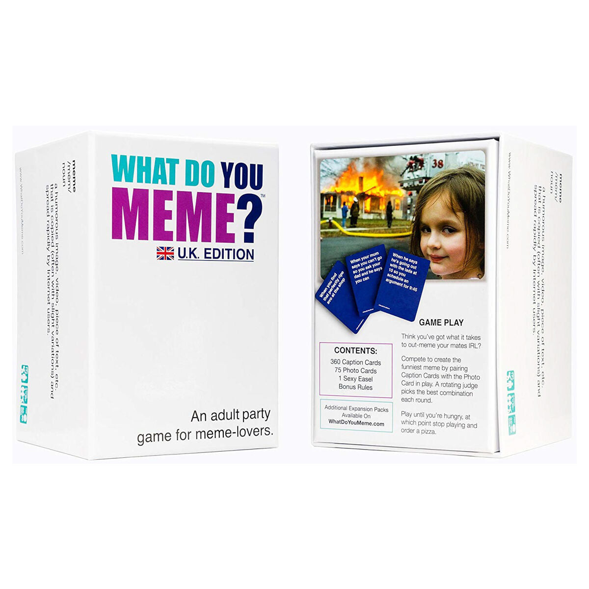 What Do You Meme? UK Edition Card Game *** Not for resale on Amazon/eBay ***