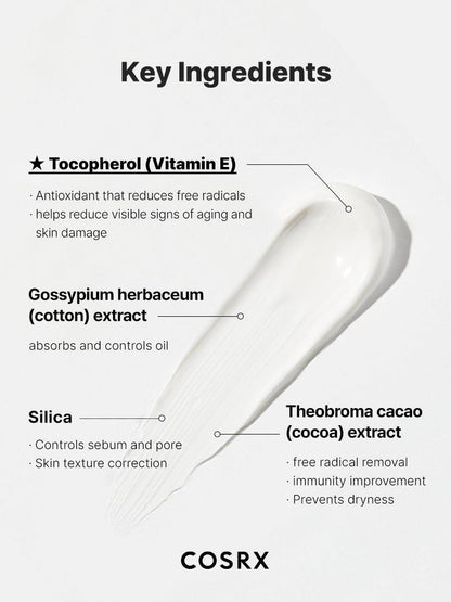 COSRX Vitamin E Vitalizing Sunscreen 50ml