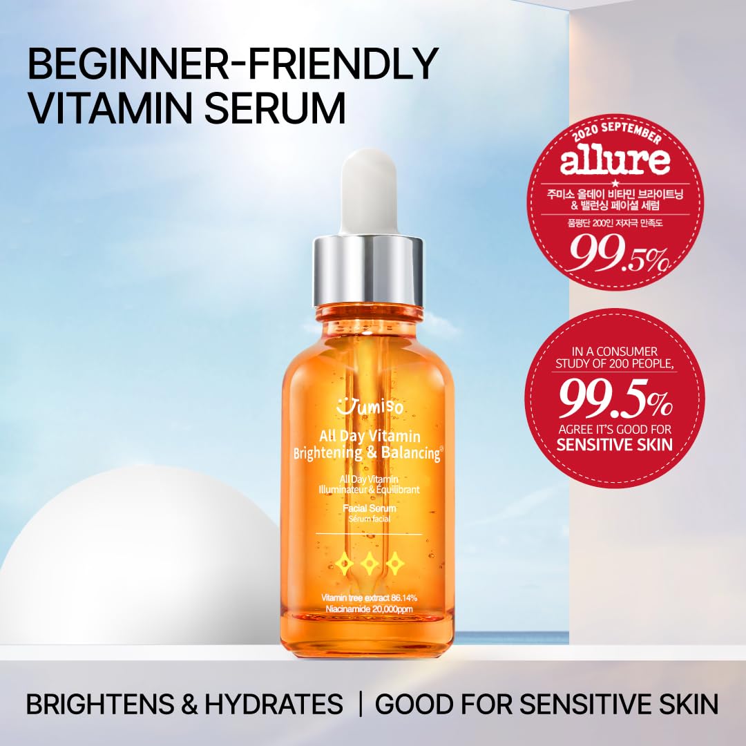 JUMISO All Day Vitamin Brightening & Balancing Facial Serum Jumbo 50ml