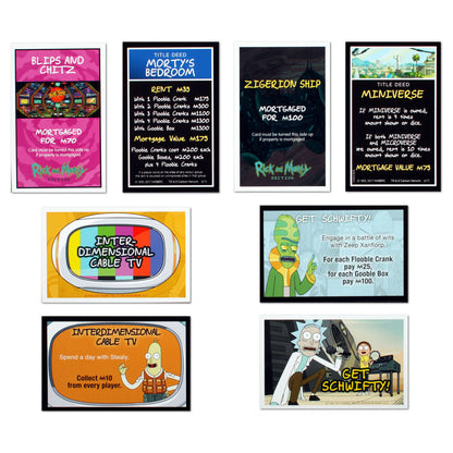 Monopoly Board Game Rick & Morty Edition