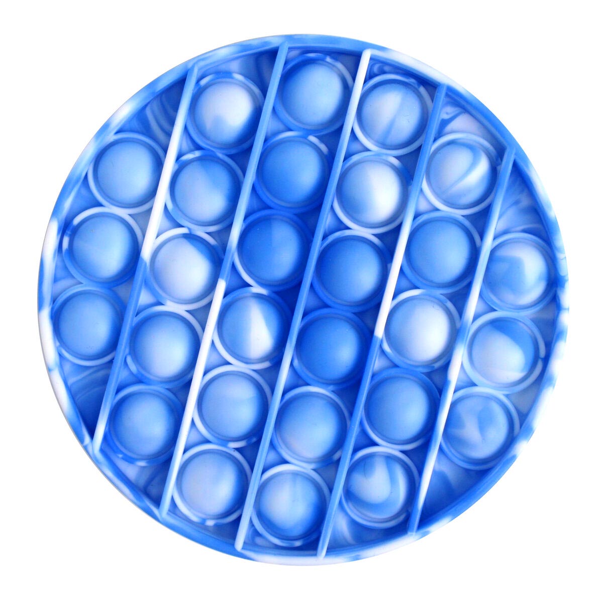 Cartamundi Poppits Blue Tie Dye Circle Sensory Toy