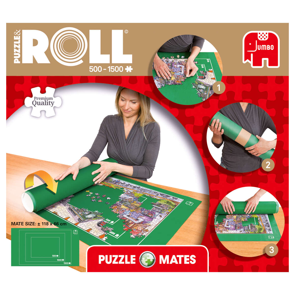 Jumbo Puzzle Mates Puzzle & Roll 1500pc Storage Mat