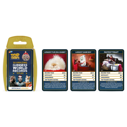 Top Trumps Guinness World Records Card Game