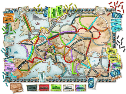 Asmodee Ticket To Ride Europe Board Game