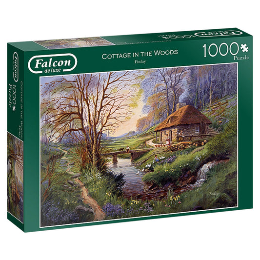 Falcon de luxe Cottage In The Woods Puzzle 1000 Piece