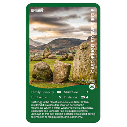 Top Trumps The Lakes Card Game