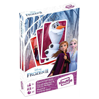 Cartamundi Disney Frozen 2 Pairs and Old Maid 2-in-1 Card Games