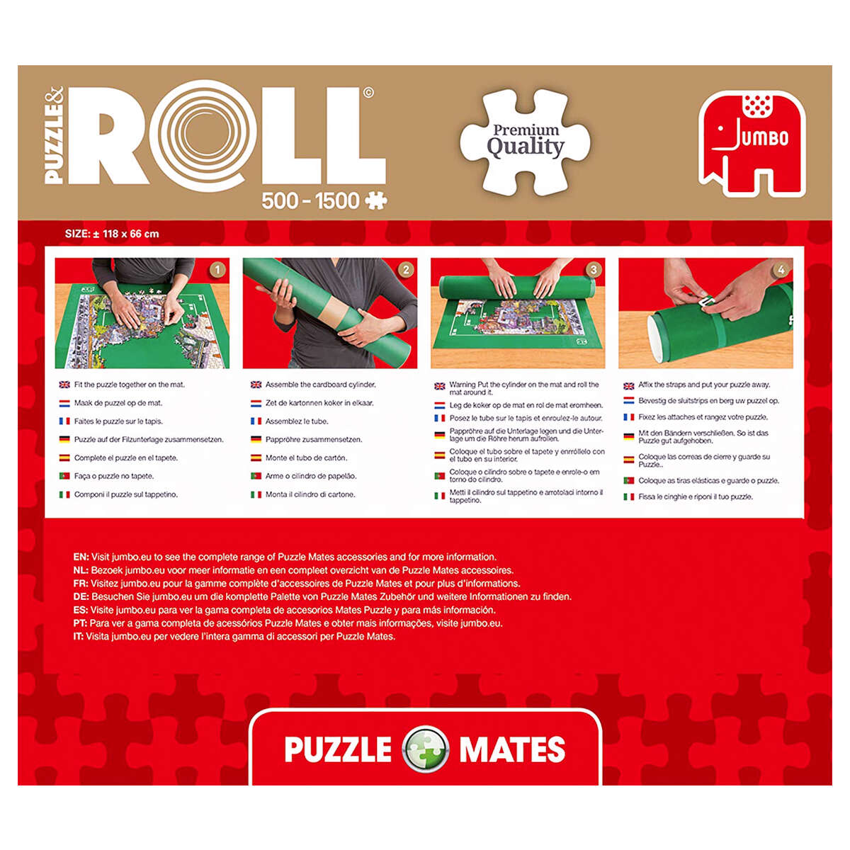 Jumbo Puzzle Mates Puzzle & Roll 1500pc Storage Mat