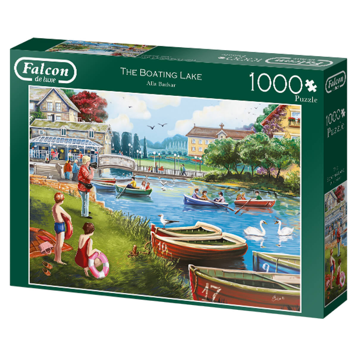 Falcon de luxe The Boating Lake Puzzle 1000 Piece
