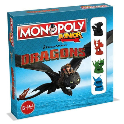 Monopoly Junior Board Game Dragons Edition