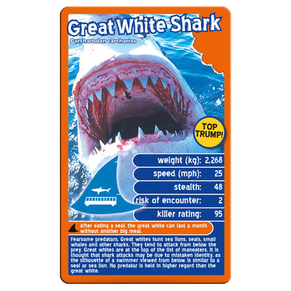 Top Trumps Deadliest Predators Card Game