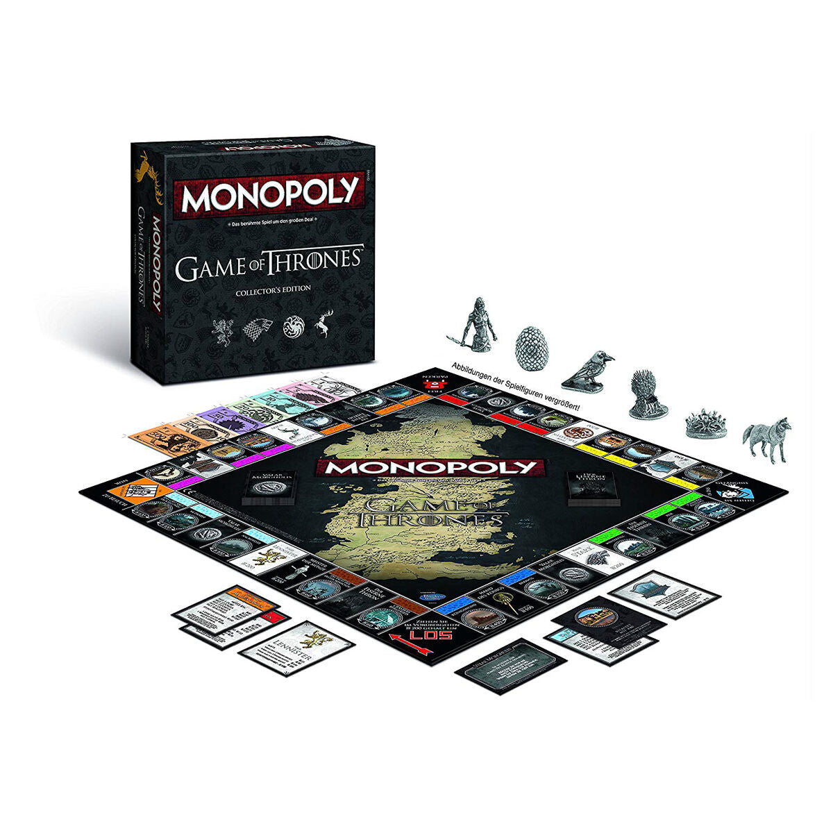 Monopoly Board Game - Game of Thrones Collector's Edition German Language