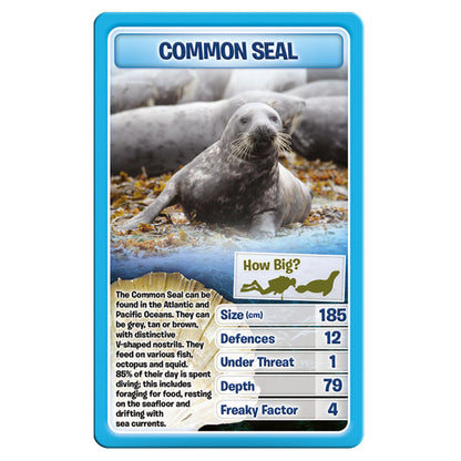 Top Trumps Creatures of the Deep Card Game