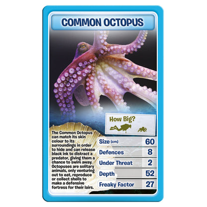 Top Trumps Creatures of the Deep Card Game