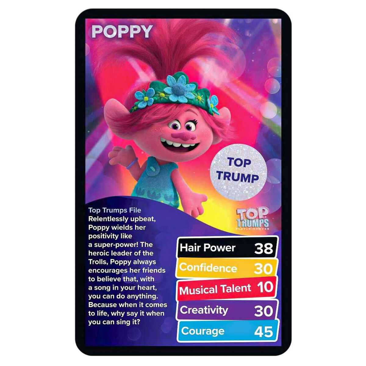Top Trumps Trolls World Tour Card Game