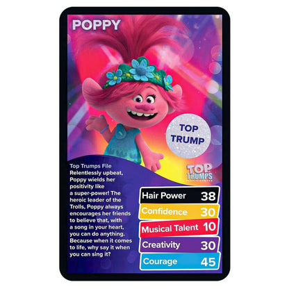 Top Trumps Trolls World Tour Card Game