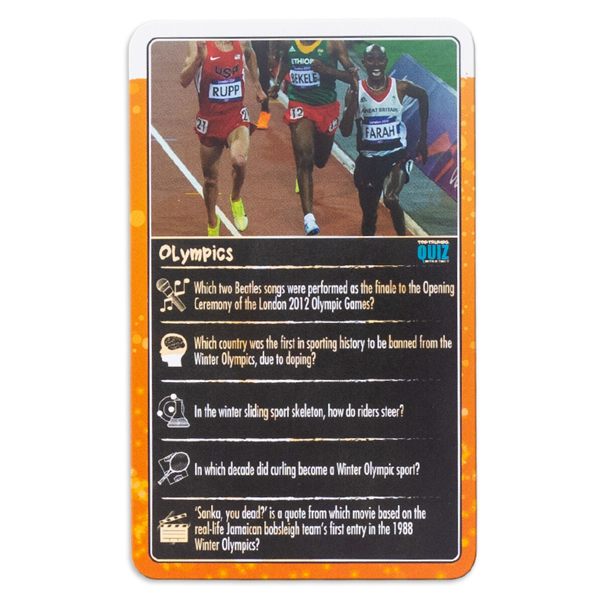 Pub Quiz Top Trumps Quiz Card Game