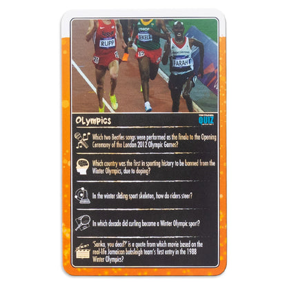 Pub Quiz Top Trumps Quiz Card Game